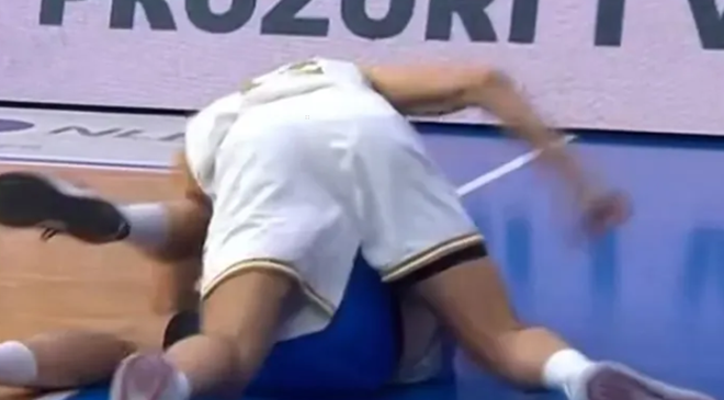 (VIDEO) Haos na meču Zvezde i Zlatibora: Kalinić pesnicom udario protivnika