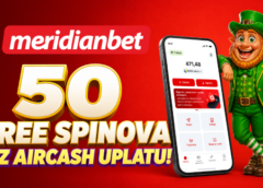 MERIDIAN: Zavrti 50 besplatnih spinova uz AirCash!
