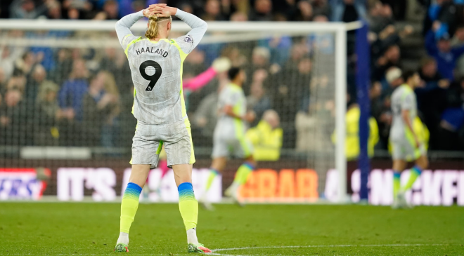 Manchester City u spektakularnoj utakmici protiv Evertona izvukao samo bod, Arsenal na korak do titule
